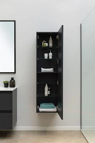 Шкаф-пенал Allen Brau Eclipse 40 1.E1005.AM антрацит матовый Шкаф-пенал Allen Brau Eclipse 40 1.E1005.AM антрацит матовый