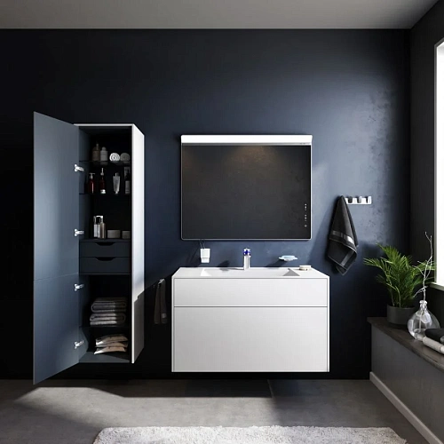 Шкаф-пенал AM.PM Inspire V2.0 M50ACHX0406WM универсальный, подвесной, 40 см, push-to-open, белый матов Шкаф-пенал AM.PM Inspire V2.0 M50ACHX0406WM универсальный, подвесной, 40 см, push-to-open, белый матов