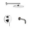 Картинка анонса товара «душевая система paini cox 78crset26911bathhead хром»