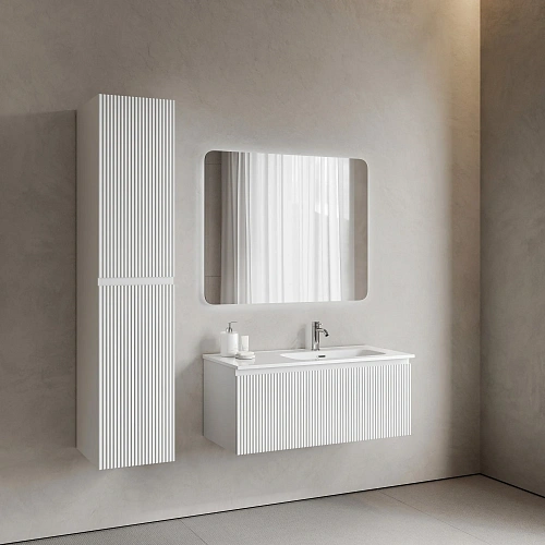 Тумба под раковину SANCOS Snob SNR1.0100RW R 1.0 995х445х406 Bianco подвесная Тумба под раковину SANCOS Snob SNR1.0100RW R 1.0 995х445х406 Bianco подвесная