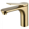 Смеситель для раковины Wonzon & Woghand брашированное золото (WW-XH-010-BG) Смеситель для раковины Wonzon & Woghand брашированное золото (WW-XH-010-BG)