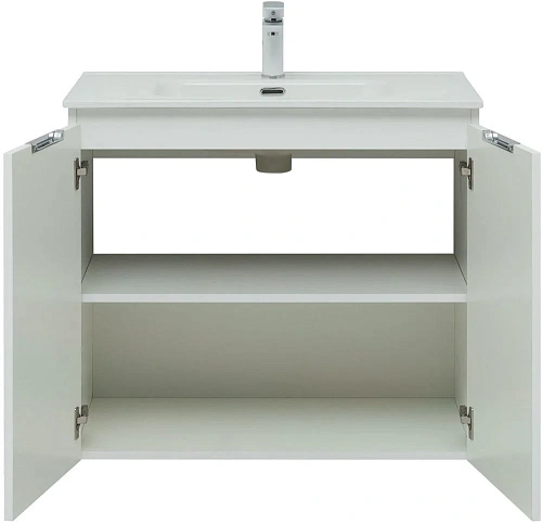 Комплект мебели Aquanet Алвита New 80 2 дверцы, белый матовый 00274207 Комплект мебели Aquanet Алвита New 80 2 дверцы, белый матовый 00274207