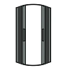Душевой уголок GROSSMAN Cosmo 301.K33.02.9090.21.10 (90x90x195) полукруг,раздвижн,черн.матов,стекло тонирован Душевой уголок GROSSMAN Cosmo 301.K33.02.9090.21.10 (90x90x195) полукруг,раздвижн,черн.матов,стекло тонирован