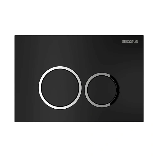 Клавиша смыва GROSSMAN Galaxy 700.K31.01.210.210 черный матовый Клавиша смыва GROSSMAN Galaxy 700.K31.01.210.210 черный матовый