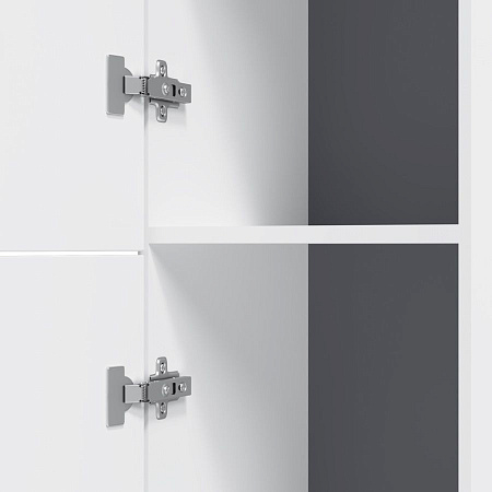 Шкаф-пенал AM.PM Gem M90CHL0306WG подвесной, левый, 30 см, push-to-open, белый Шкаф-пенал AM.PM Gem M90CHL0306WG подвесной, левый, 30 см, push-to-open, белый