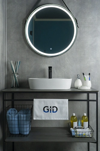 Раковина Gid N9045 51166 накладная белая 50x38x12 Раковина Gid N9045 51166 накладная белая 50x38x12