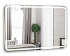 Картинка анонса товара «зеркало silver mirrors 800x600 сенсорный выключатель давид (led-00002533)»