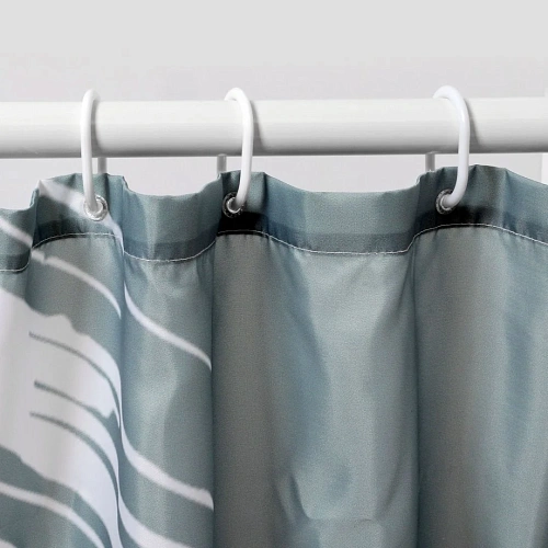 Штора для ванны WasserKRAFT Lopau SC-60101 зеленый Штора для ванны WasserKRAFT Lopau SC-60101 зеленый