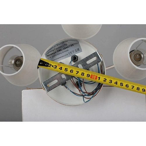 Люстра потолочная Omnilux Ugento OML-28407-05 Люстра потолочная Omnilux Ugento OML-28407-05