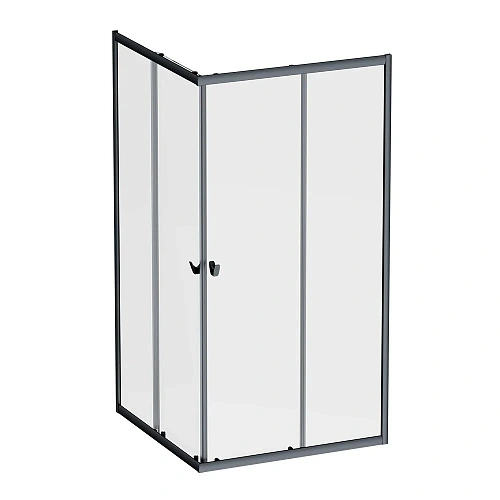 Душевой уголок AM.PM Sunny W87G-403-12090-BT 120x90 черный, стекло прозрачное Душевой уголок AM.PM Sunny W87G-403-12090-BT 120x90 черный, стекло прозрачное