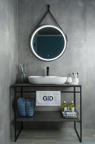 Раковина Gid N9446b 51156 накладная белая 61x42x12.5 Раковина Gid N9446b 51156 накладная белая 61x42x12.5