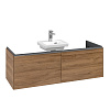 Картинка анонса товара «тумба под раковину villeroy &amp; boch subway 3.0 с подсветкой oak kansas / oak kansas c601l0rh»