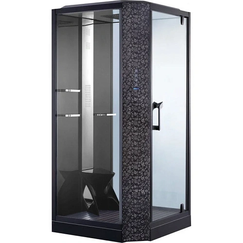 Душевая кабина Orans SR-89101RS Black (1000x1000x2200) 89101RB Душевая кабина Orans SR-89101RS Black (1000x1000x2200) 89101RB