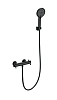 Смеситель для душа Wonzon & Woghand с термостатом, черный матовый (WW-B2048-A-MB) Смеситель для душа Wonzon & Woghand с термостатом, черный матовый (WW-B2048-A-MB)