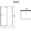 Душевая кабина GROSSMAN Classic GR172QL (120x80x205) Душевая кабина GROSSMAN Classic GR172QL (120x80x205)
