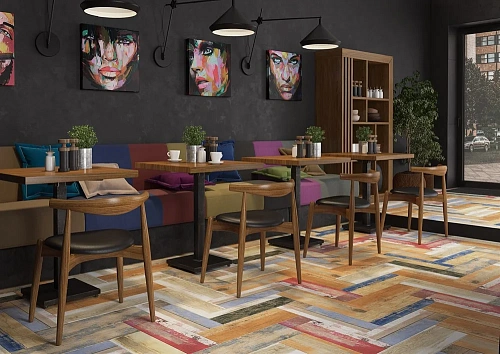 Керамогранит Cersanit Colorwood многоцветный 18,5x59,8 CL4M452 Керамогранит Cersanit Colorwood многоцветный 18,5x59,8 CL4M452