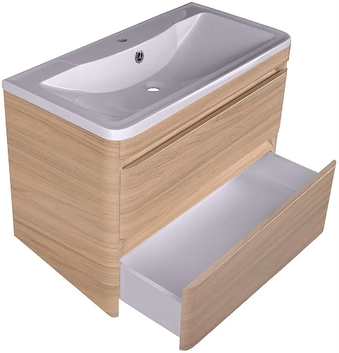 Тумба под раковину Style Line Атлантика 90, Люкс ясень перламутр, PLUS СС-00002219 Тумба под раковину Style Line Атлантика 90, Люкс ясень перламутр, PLUS СС-00002219