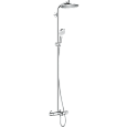 Детальная картинка товара «душевая система hansgrohe crometta s 240 showerpipe с термостатом 27320000»