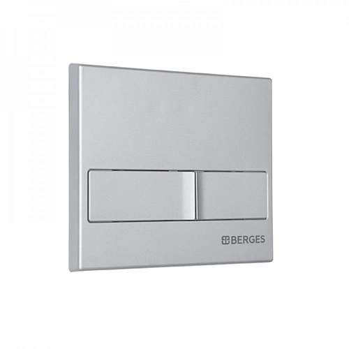 Комплект инсталляции BERGES NOVUM с клавишей смыва L2 матовый хром, унитазом SIGMA Rimless 52 см и сиденьем микролифт, быстросъём 043398 Комплект инсталляции BERGES NOVUM с клавишей смыва L2 матовый хром, унитазом SIGMA Rimless 52 см и сиденьем микролифт, быстросъём 043398