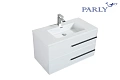 Тумба с раковиной Parly Spa Bella100 подвесная 1000x480x525 Тумба с раковиной Parly Spa Bella100 подвесная 1000x480x525