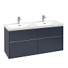 Картинка анонса товара «тумба под раковину villeroy &amp; boch subway 3.0 marine blue / marine blue c56800vq»