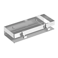 Полка Lemark 300 мм SHELF LINE с крючками, хром 9771049 Полка Lemark 300 мм SHELF LINE с крючками, хром 9771049