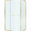 Душевой уголок CEZARES LUX-AH-FS-11-120/90-C-BORO 120x90 см, профиль брашированное золото, стекло прозрачное Душевой уголок CEZARES LUX-AH-FS-11-120/90-C-BORO 120x90 см, профиль брашированное золото, стекло прозрачное