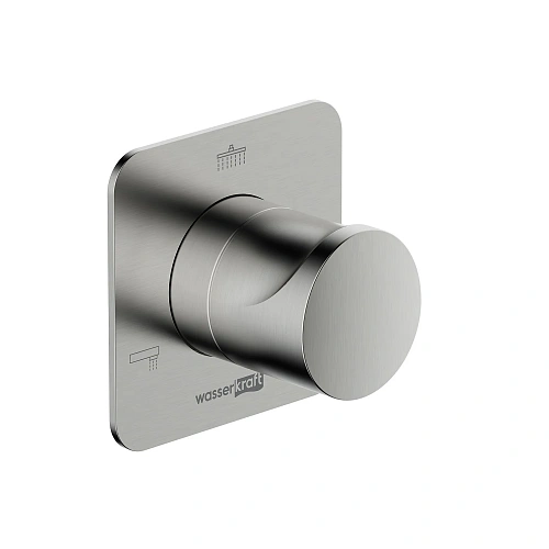 Переключатель потоков WasserKRAFT A273 на 3 выхода никель Переключатель потоков WasserKRAFT A273 на 3 выхода никель