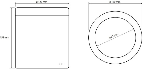 Корзина для мусора Bemeta 137115205 Корзина для мусора Bemeta 137115205