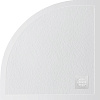 Картинка анонса товара «душевой поддон belbagno uno tray-mr-uno-r-90-550-35-w-bo из искусственного мрамора с сифоном»