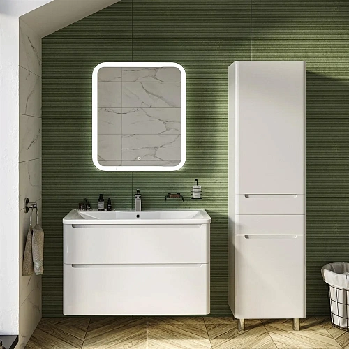 Комплект мебели STWORKI Монтре 100 белая 555341 Комплект мебели STWORKI Монтре 100 белая 555341