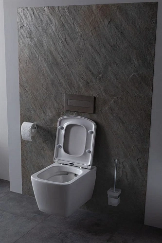 Унитаз подвесной Allen Brau Liberty 4.33004.20 без сиденья Унитаз подвесной Allen Brau Liberty 4.33004.20 без сиденья