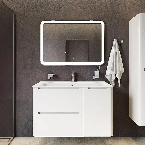 Зеркало Iddis Edifice 100 (ЗЛП109) с подсветкой Зеркало Iddis Edifice 100 (ЗЛП109) с подсветкой