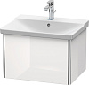 Картинка анонса товара «тумба под раковину duravit xsquare xs408002222 подвесная 61 см белая глянцевый»