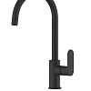 Смеситель для кухни Aquatek АЛЬФА AQ1982MB матовый черный Смеситель для кухни Aquatek АЛЬФА AQ1982MB матовый черный