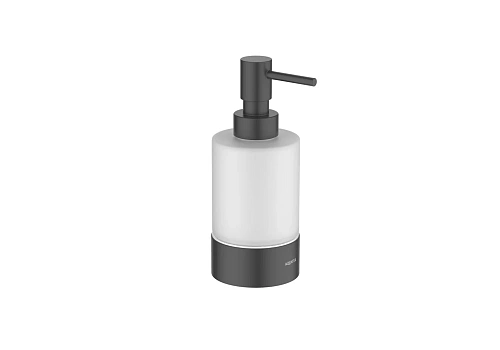 Дозатор жидкого мыла Aquatek ЛИРА AQ4429MB черный матовый Дозатор жидкого мыла Aquatek ЛИРА AQ4429MB черный матовый