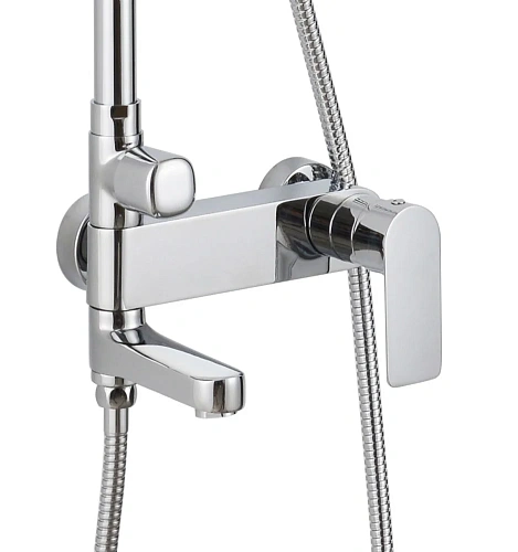 Душевая система Bravat Real F6333367CP-A-RUS со смесителем Душевая система Bravat Real F6333367CP-A-RUS со смесителем