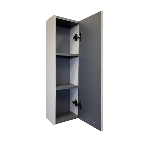 Шкаф Comforty Касабланка 25 серый шелк, ручка серый металлик 00-00020084 Шкаф Comforty Касабланка 25 серый шелк, ручка серый металлик 00-00020084