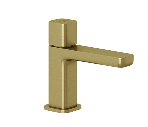 Смеситель для раковины Kludi RENON 42118N075 брашированное золото Смеситель для раковины Kludi RENON 42118N075 брашированное золото