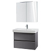 Картинка анонса товара «комплект мебели villeroy &amp; boch pure spur03fpr1 с зеркальным шкафом 80 см»