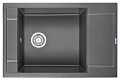 Кухонная мойка Granula 7806, ГРАФИТ (ЧЁРНО-СЕРЫЙ), кварц 780х500 Кухонная мойка Granula 7806, ГРАФИТ (ЧЁРНО-СЕРЫЙ), кварц 780х500