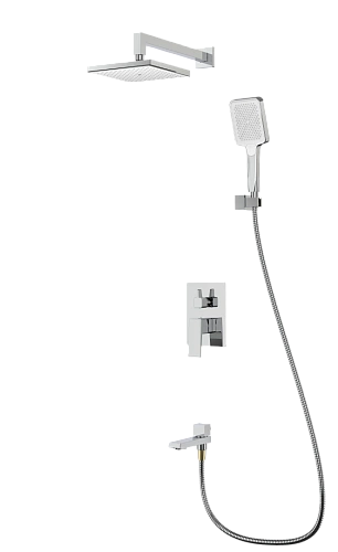 Душевая система Splenka S01.27 встраиваемая, хром Душевая система Splenka S01.27 встраиваемая, хром