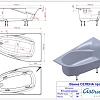 Ванна из искусственного камня Astra-Form Селена 01010081 правая, Solid Surface 1700х1000 Ванна из искусственного камня Astra-Form Селена 01010081 правая, Solid Surface 1700х1000