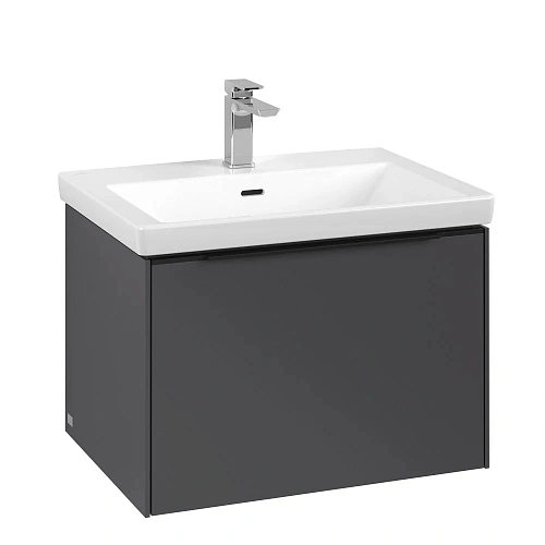 Тумба под раковину Villeroy & Boch Subway 3.0 Graphite / Graphite C57501VR Тумба под раковину Villeroy & Boch Subway 3.0 Graphite / Graphite C57501VR