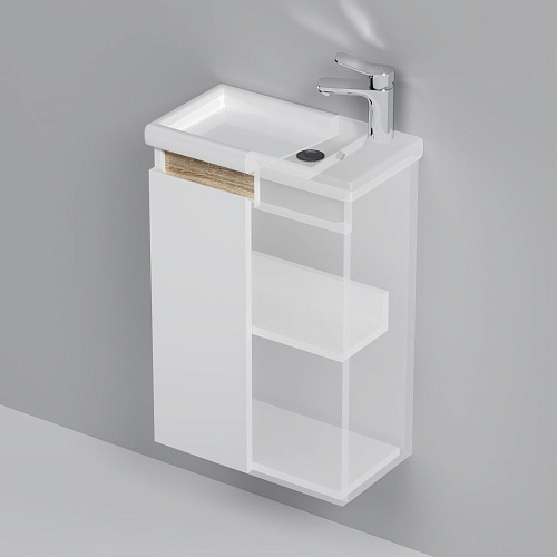 Тумба под раковину AM.PM X-Joy M85AFHX0451WG подвесная, 45 см, белый Тумба под раковину AM.PM X-Joy M85AFHX0451WG подвесная, 45 см, белый