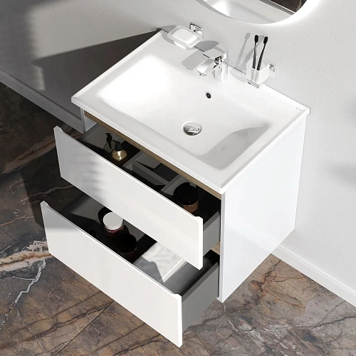 Тумба под раковину AM.PM X-Joy M85AFHX0652WG подвесная, 65 см, белый Тумба под раковину AM.PM X-Joy M85AFHX0652WG подвесная, 65 см, белый