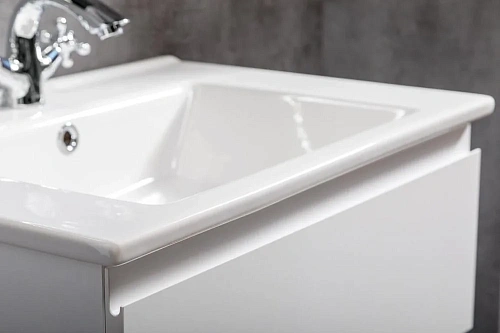 Тумба под раковину Boheme CAPOLDA 65 белая + ручка белая 849-065-W Тумба под раковину Boheme CAPOLDA 65 белая + ручка белая 849-065-W