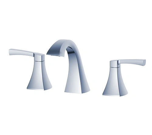 Смеситель для раковины Wonzon & Woghand на 3 отверстия, хром (WW-88083095-CR) Смеситель для раковины Wonzon & Woghand на 3 отверстия, хром (WW-88083095-CR)