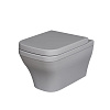 Картинка анонса товара «унитаз подвесной benefit 203t20301r (535x340x360) серый матовый безободковый с толстой крышкой 203t20301r-202t20301»