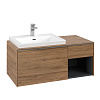 Картинка анонса товара «тумба под раковину villeroy &amp; boch subway 3.0 oak kansas / oak kansas c57200rh»